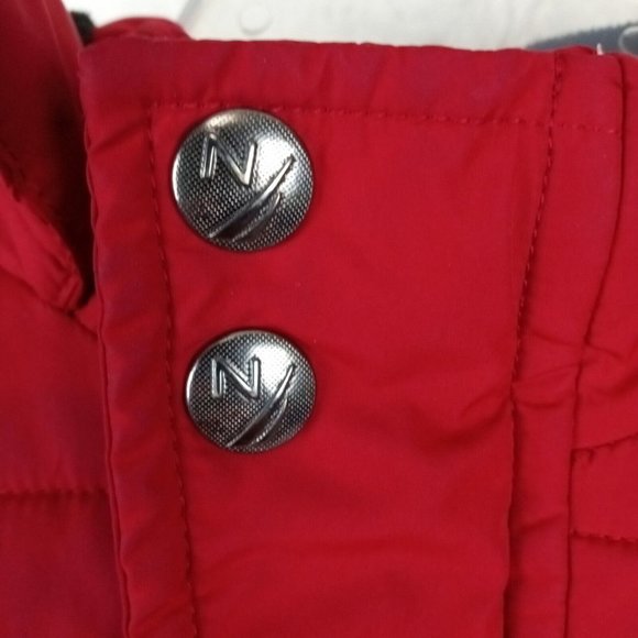 Nautica Boys Jacket Coat Red Insulated Hooded Kids Full Zip  Pockets  Small 4‎ - Picture 7 of 15